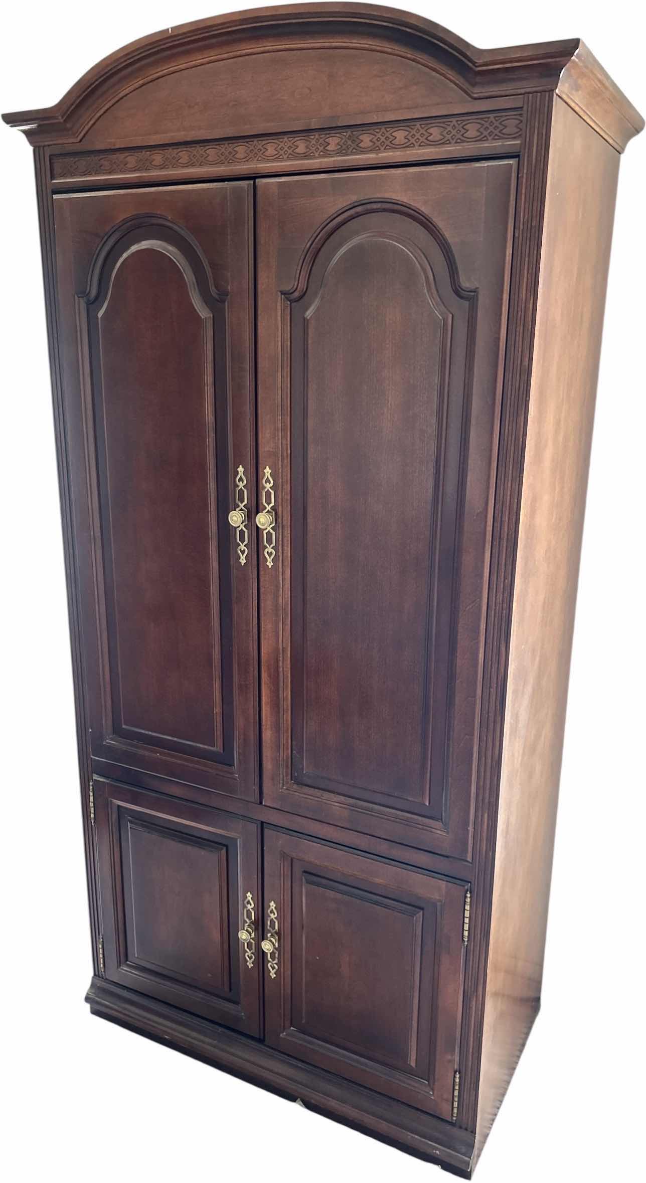 Photo 1 of WOOD TELEVISION AMOIRE 41“ x 22 1/2“ x H82“