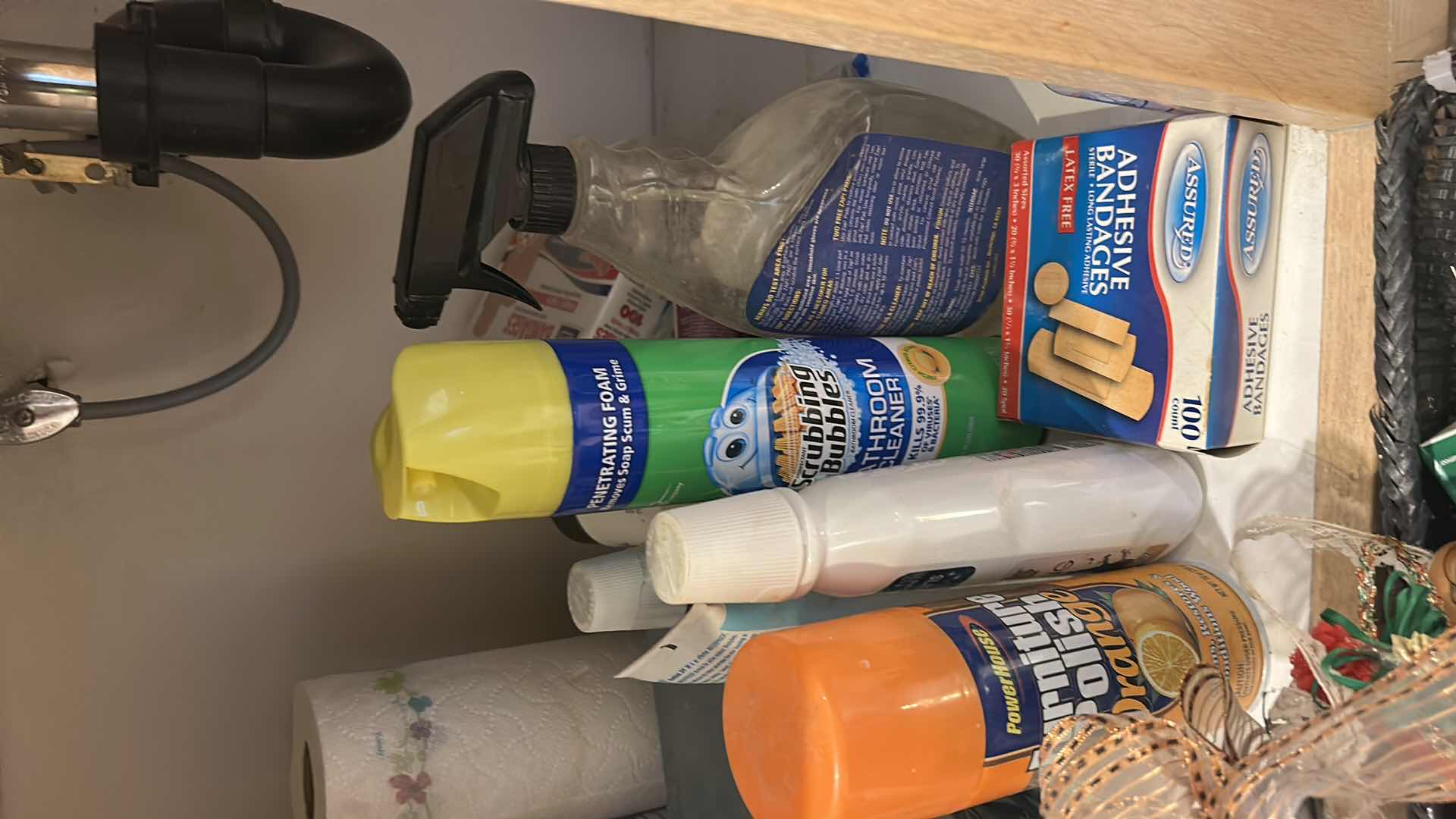 Photo 1 of CONTENTS UNDER SINK IN PRIMARY BATHROOM