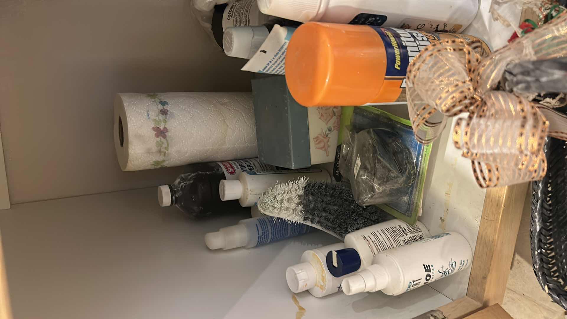 Photo 1 of CONTENTS UNDER SINK IN PRIMARY BATHROOM