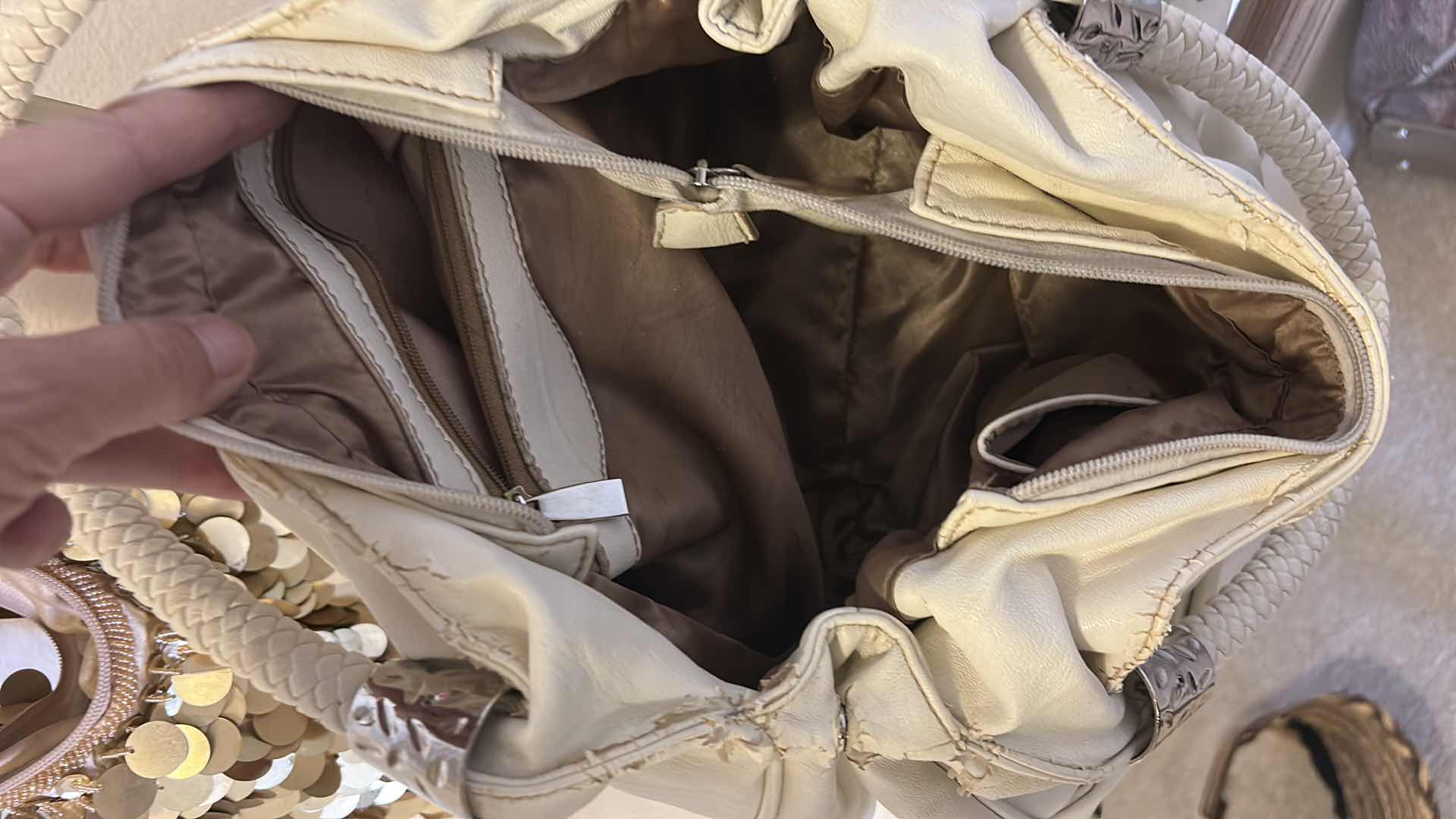 Photo 1 of UNAUTHENTICATED GUCCI, D&G AND SPARKLY TOTE