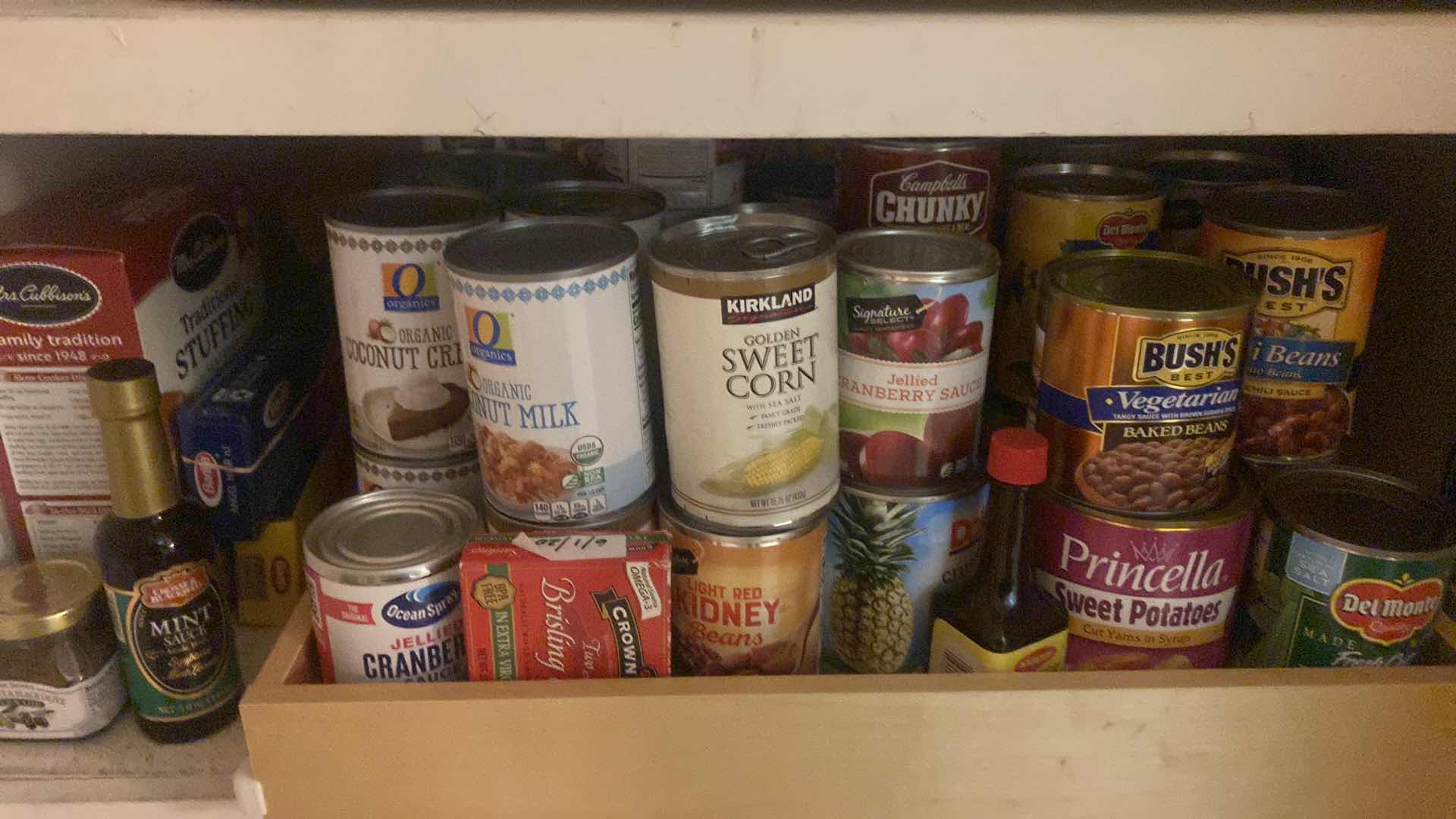 Photo 1 of CONTENTS OF PANTRY - FOOD