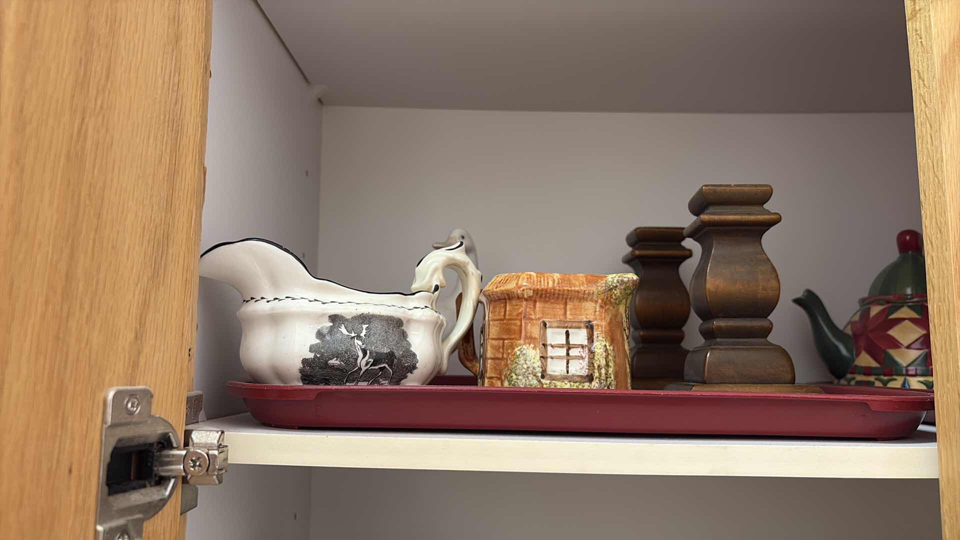 Photo 1 of CONTENTS OF CABINET-CERAMIC TEA CUPS DISHES