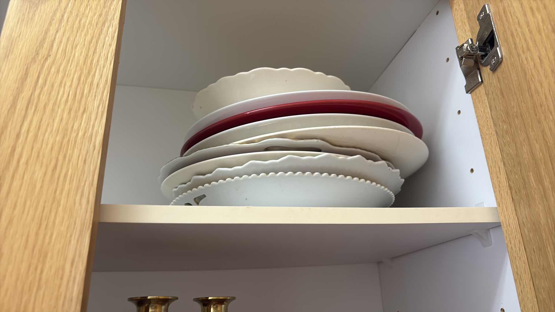 Photo 1 of CONTENTS OF CABINET-CERAMIC TEA CUPS DISHES