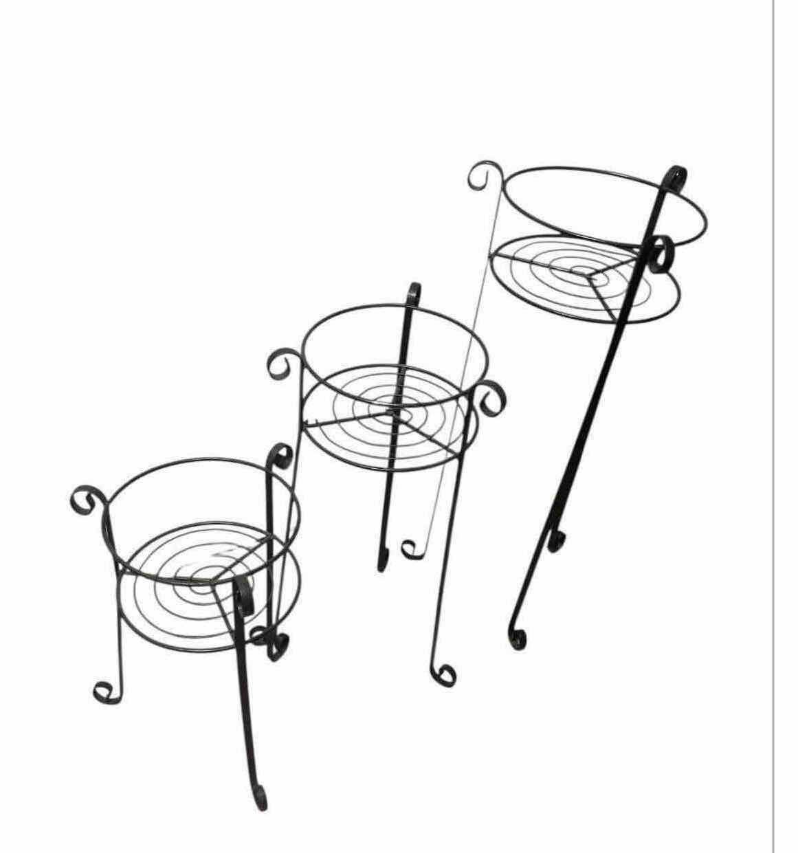 Photo 1 of 3 PLANT STANDS 9”X15” , 9”X21” , 9”X27”