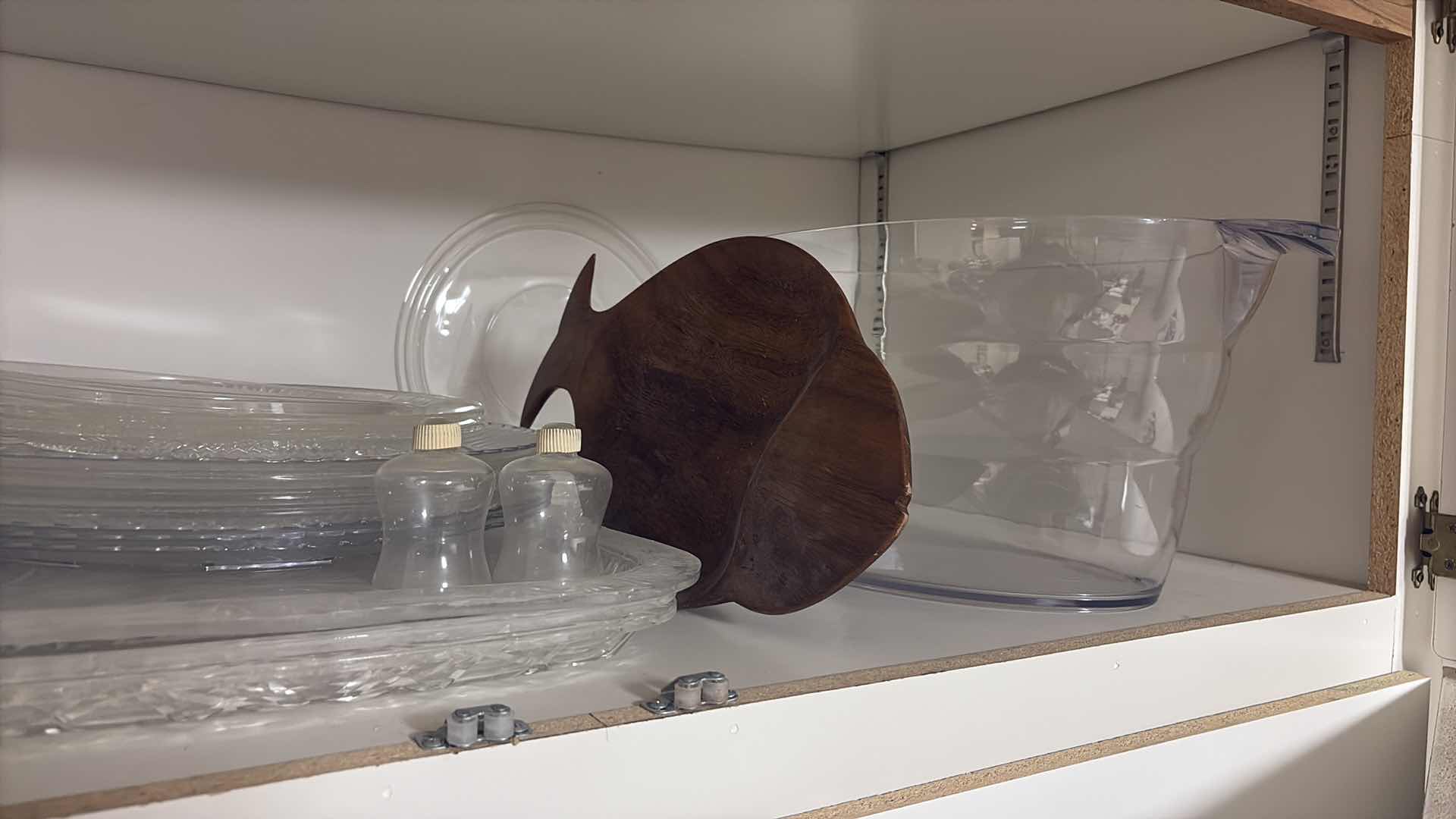 Photo 1 of CONTENTS IN CABINET-SERVING DISHES AND PLATTERS