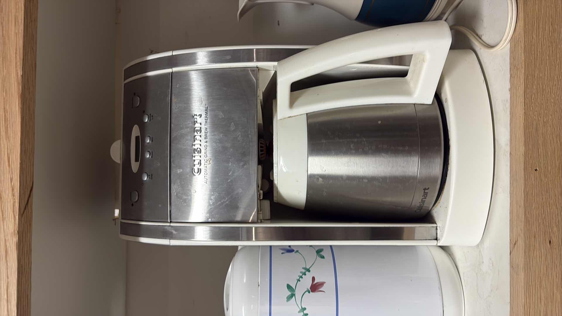 Photo 1 of CUISINART COFFEE MACHINE AND THERMAL HOT BERAGE CARAFES