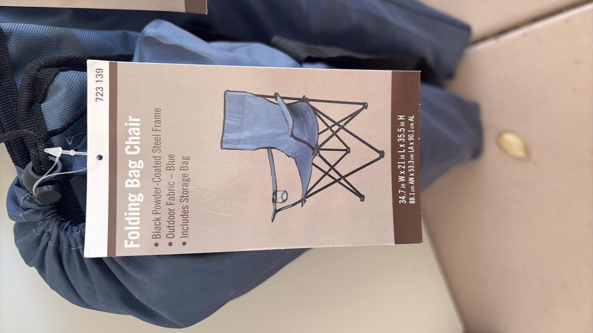 Photo 1 of 2 FOLDING CHAIRS IN BAG