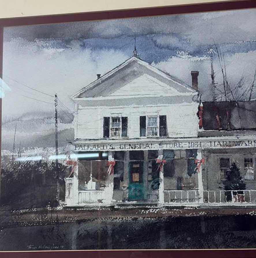 Photo 1 of FRAMED GENERAL STORE ARTWORK 28”X33”H