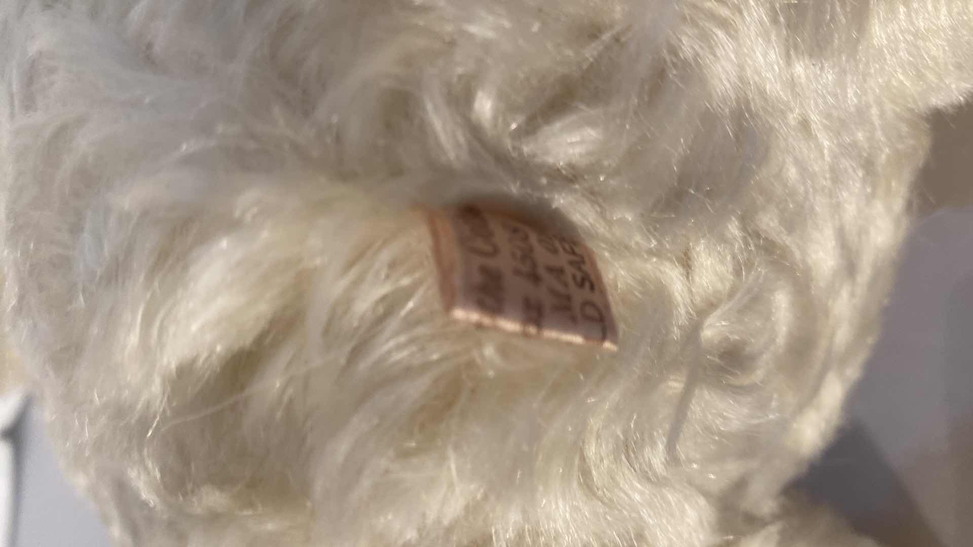 Photo 1 of CAROLYN LAMOTHE COLLECTION MOHAIR TEDDY BEAR “DARLA” H13”