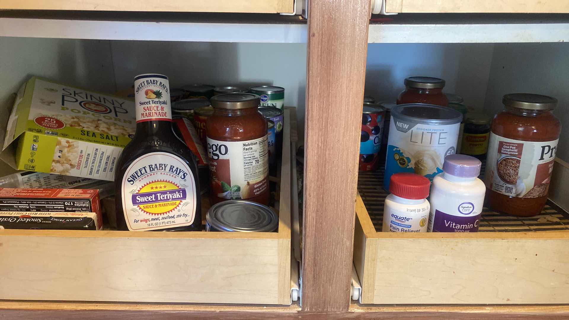 Photo 1 of CONTENTS KITCHEN CABINET -  CANED FOOD & MORE - UNKNOWN EXPIRATION DATES