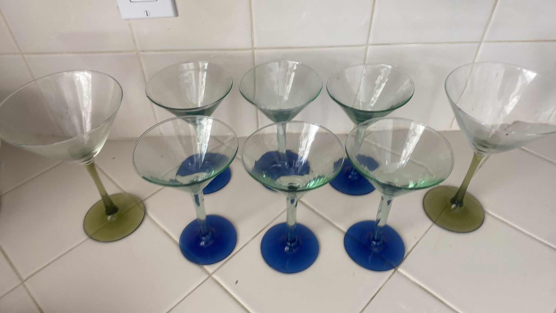 Photo 1 of 8 - MARTINI GLASSES