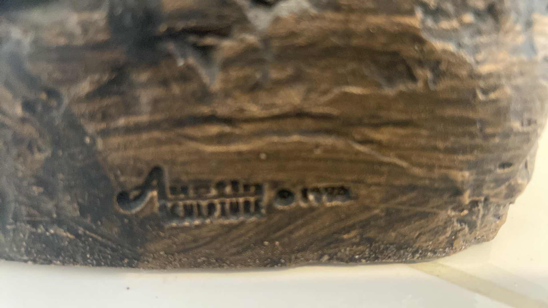 Photo 1 of AUSTIN SCULPTURE BRONZE CAST STATUE ALICE HEATH “MEMORIES” AP3579 H16.5”