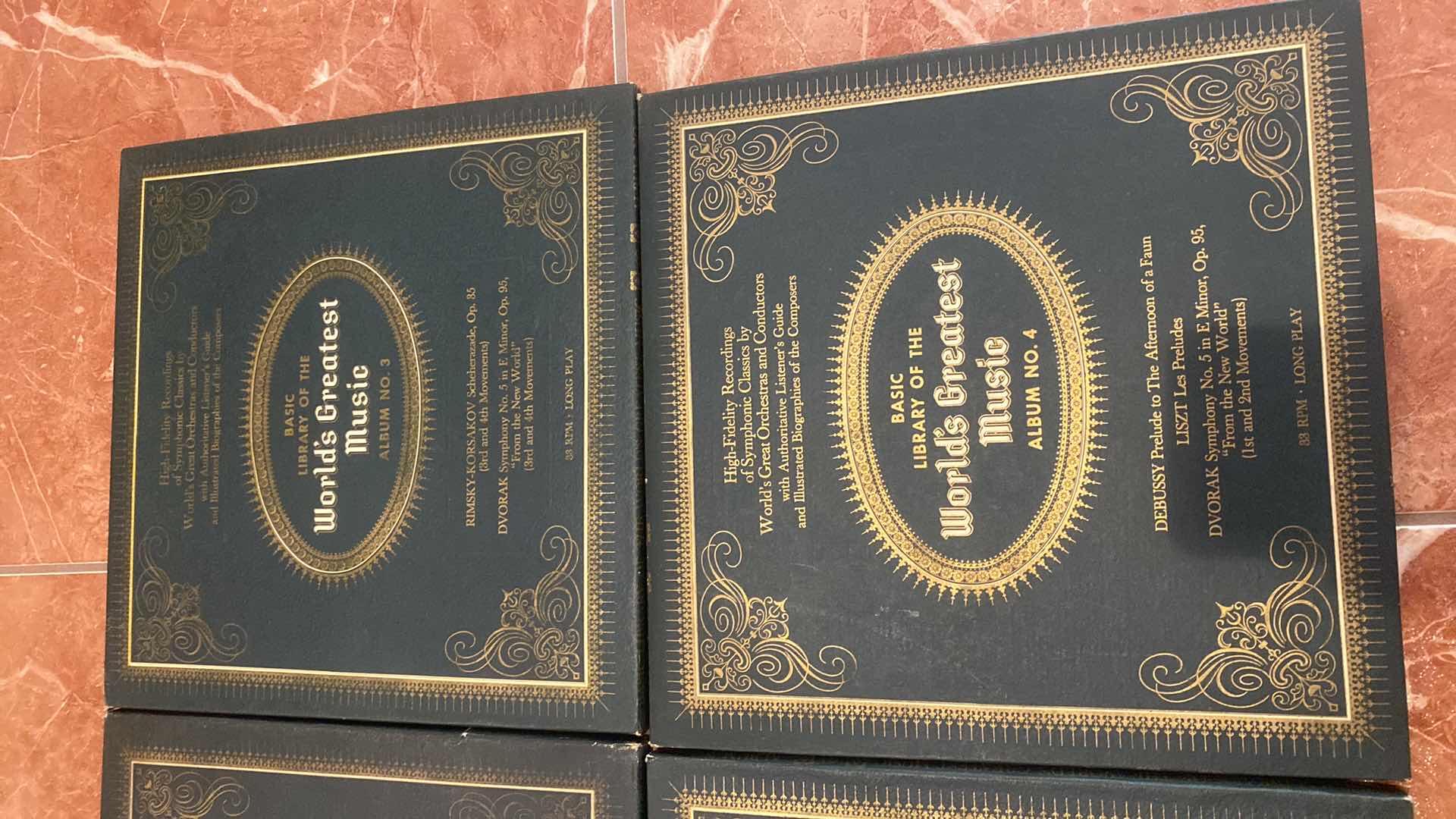 Photo 1 of BASIC LIBRARY OF THE WORLD GREATEST MUSIC ALBUMS 1-4