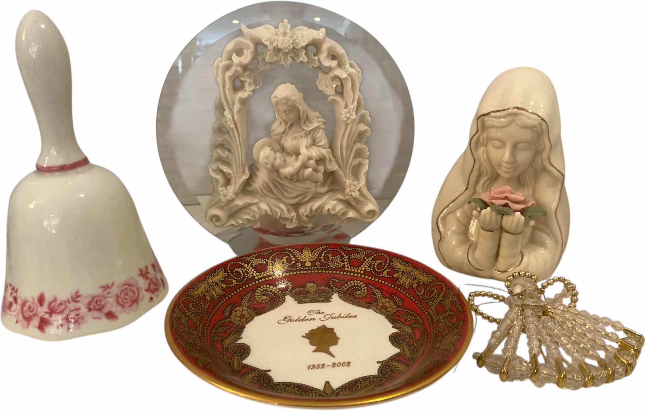 Photo 1 of 5 HOME DECOR - BELL, ANGEL TEALIGHT HOLDER GOLDEN JUBILEE TRINKET DISH & MORE