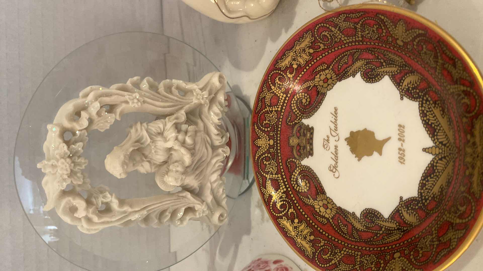 Photo 1 of 5 HOME DECOR - BELL, ANGEL TEALIGHT HOLDER GOLDEN JUBILEE TRINKET DISH & MORE