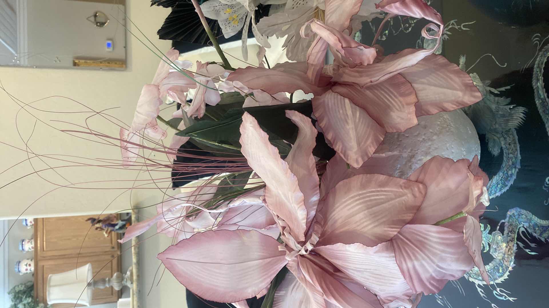 Photo 1 of 2 - FAUX FLORAL ARRANGEMENTS LARGEST H32”