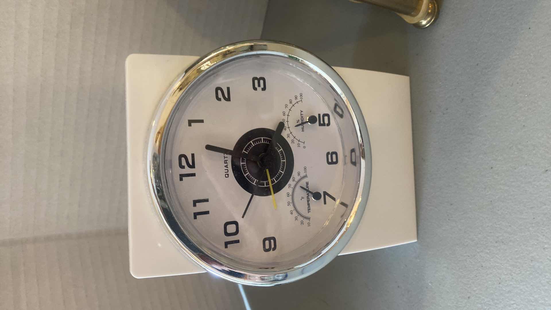 Photo 1 of HAMILTON ANNIVERSARY CLOCK  H 8” & 2 CLOCKS