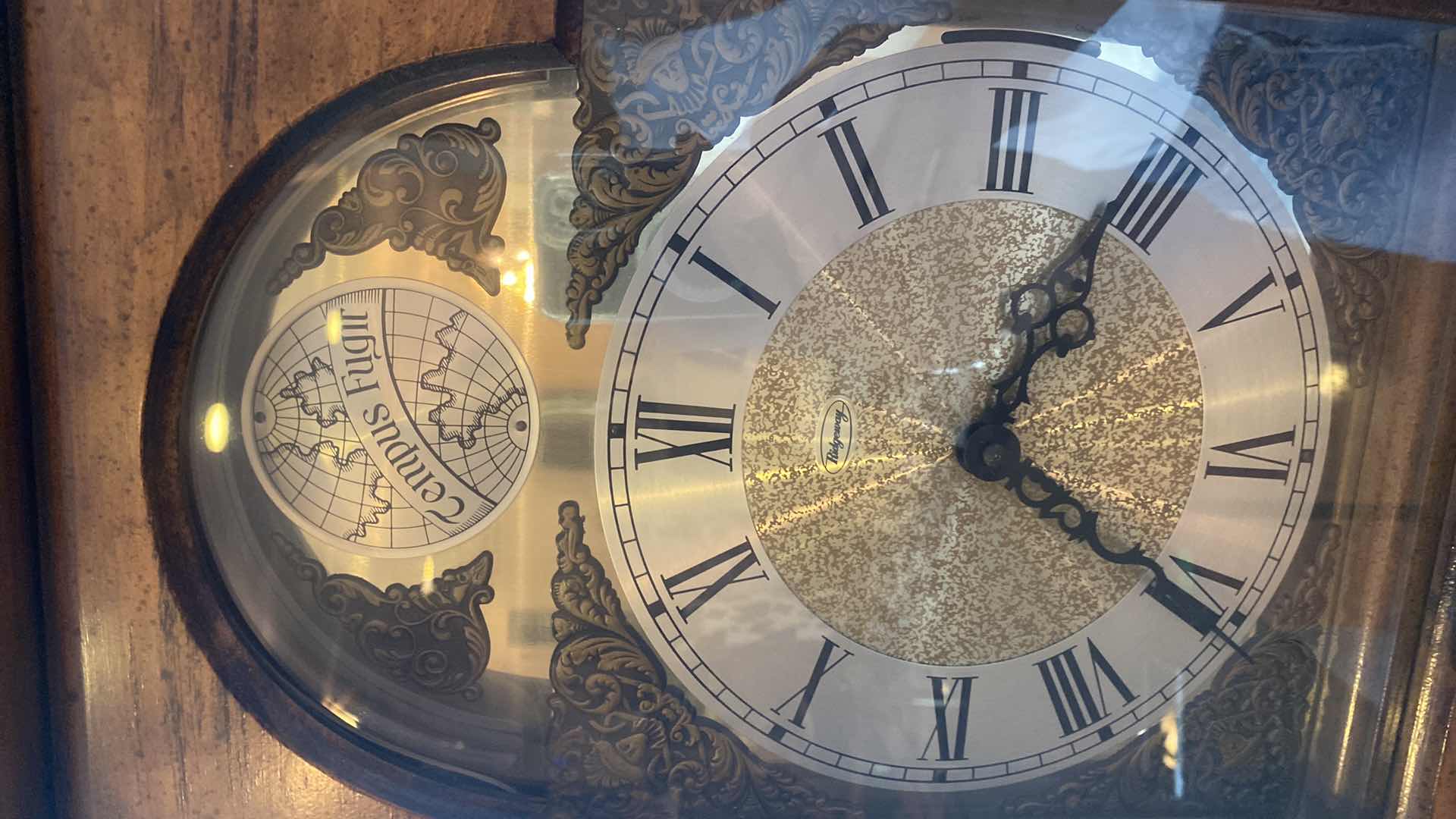 Photo 1 of RIDGEWAY GRANDFATHER CLOCK 14 1/2“ x 10“ H 73”