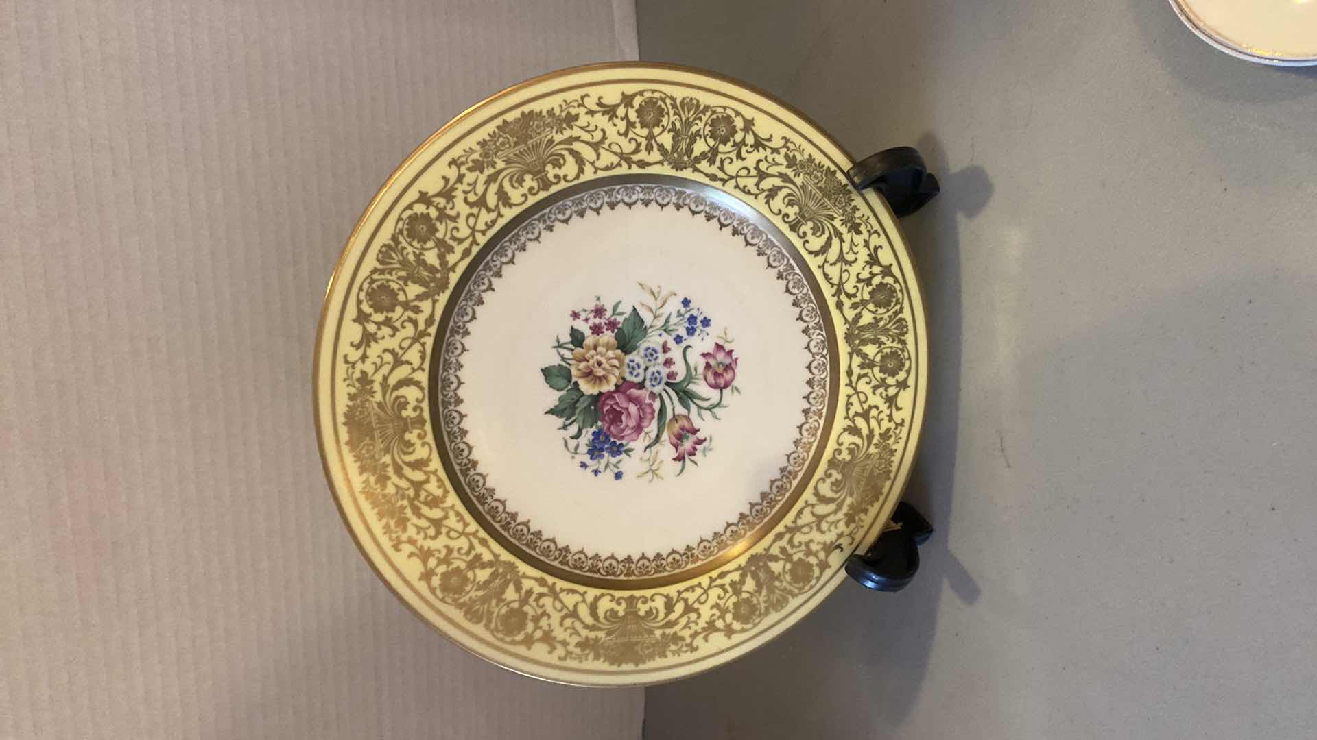 Photo 1 of 8 PIECE DEMITASSE SET MADE IN JAPAN & 11” PLATE PORCELAIN MARKED LW