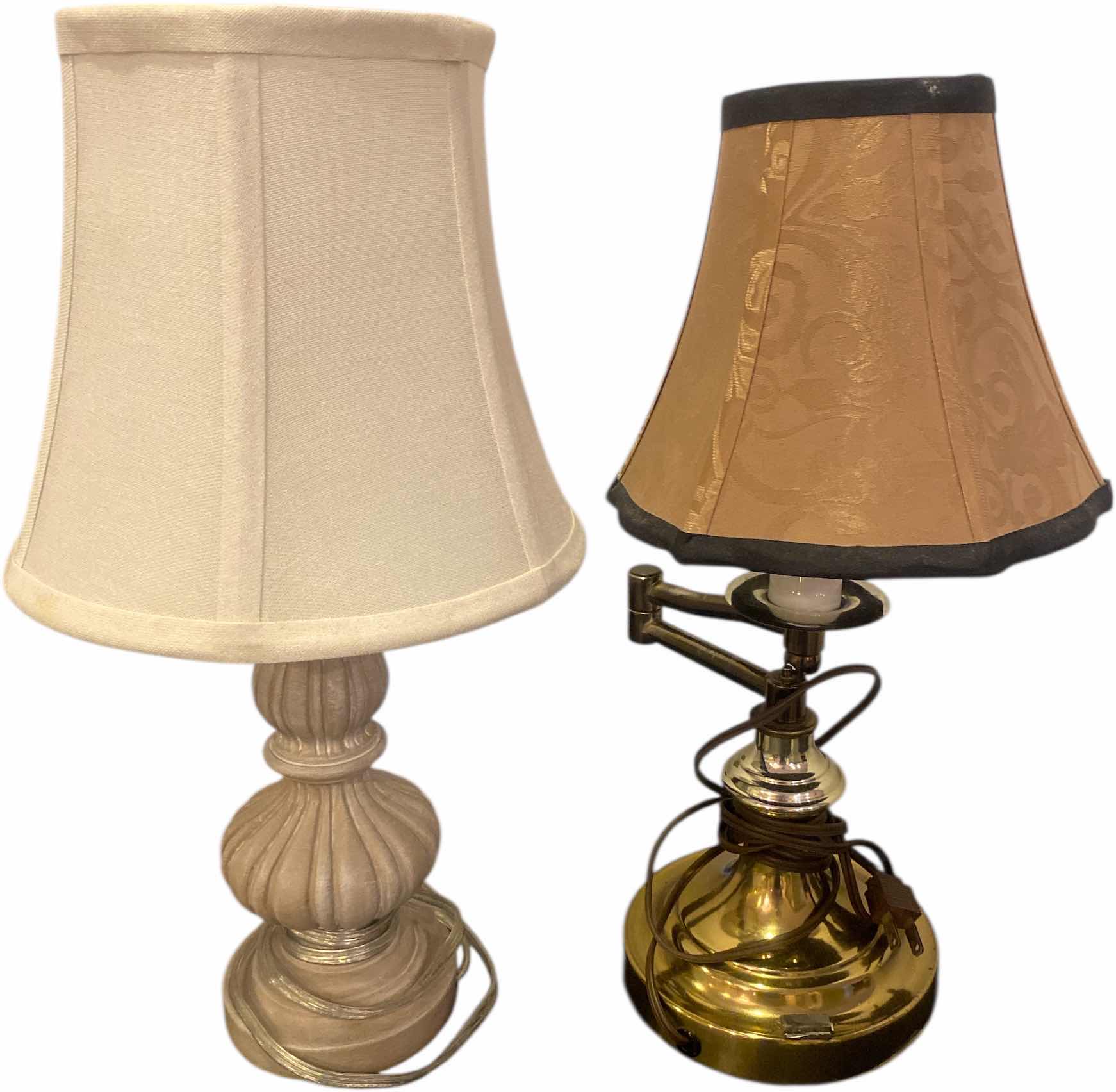 Photo 1 of 2 - DESK LAMPS H17”