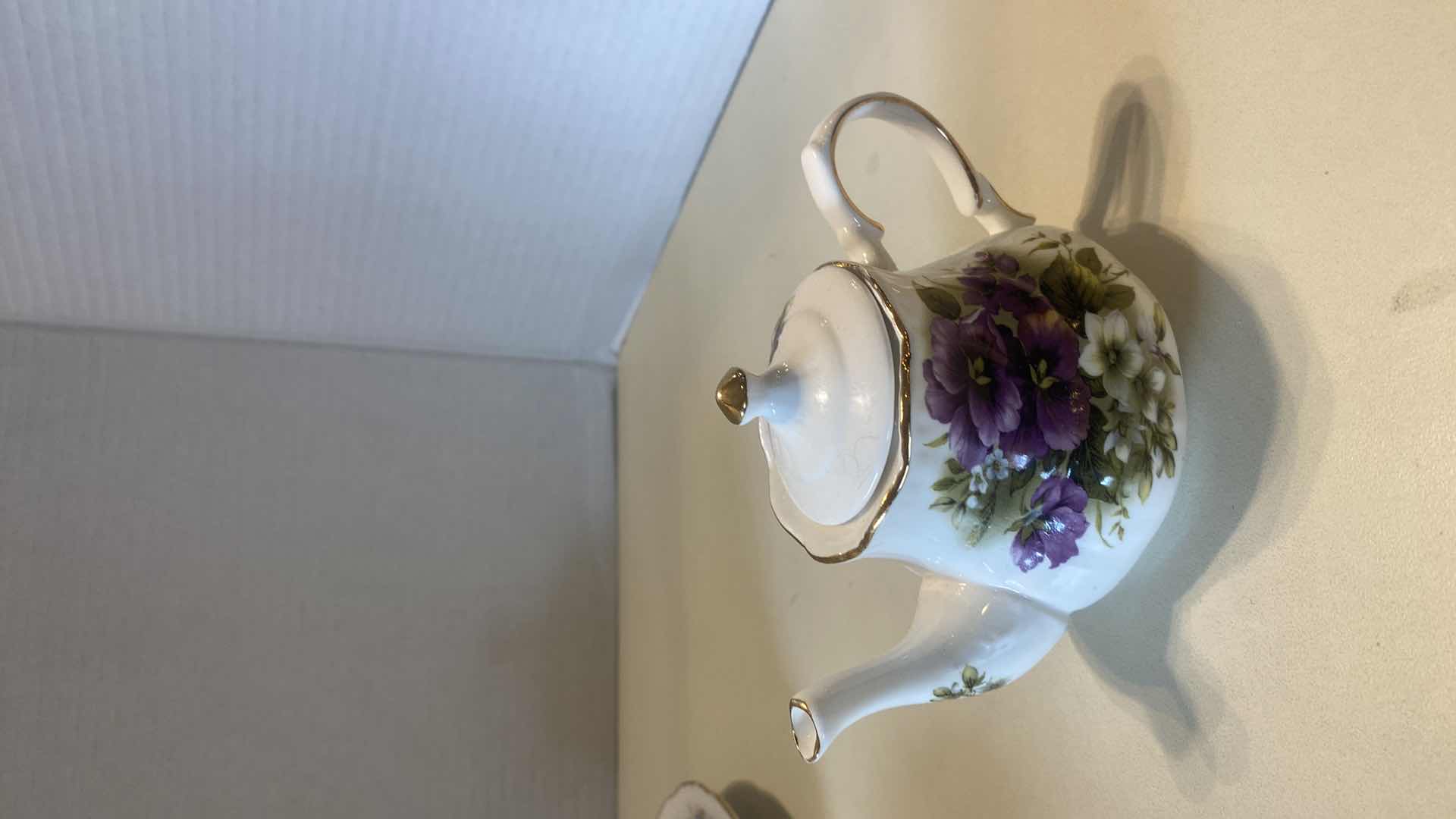 Photo 1 of GRACES TEA WARE 4 PIECE SET & EUROPA SUGAR BOWL