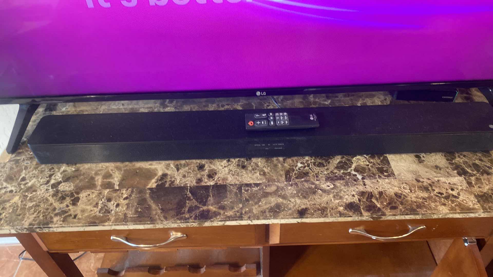 Photo 1 of LG SOUNDBAR WITH REMOTE (TV sold separately)