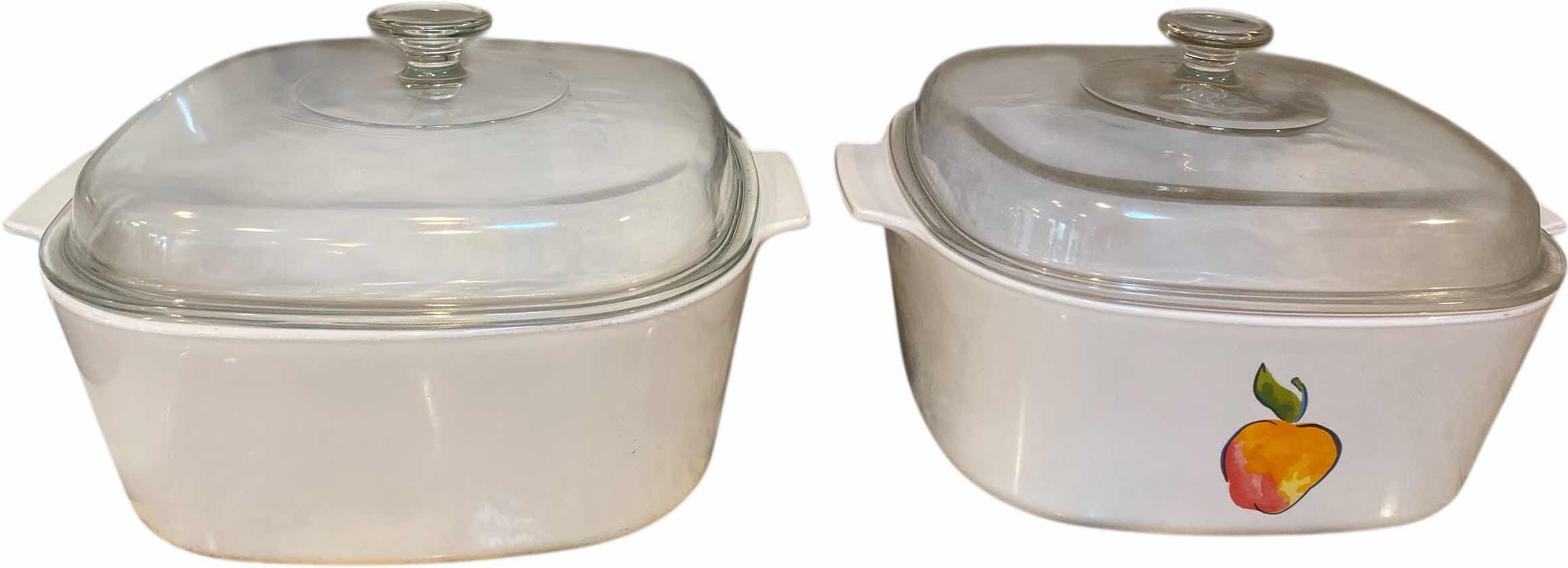Photo 1 of CORNINGWARE 4 PIECES COVERED LARGE CASSEROLE