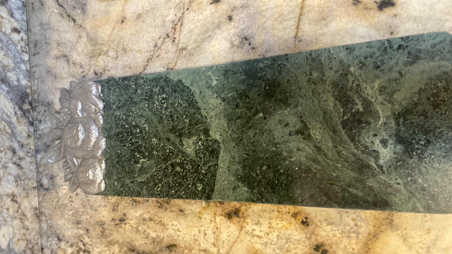 Photo 1 of MARBLE CHEESE BOARD 6” x 19 1/2”