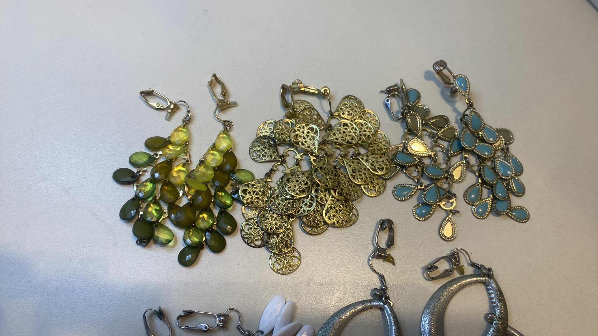 Photo 1 of 8 - CLIP ON EARRINGS FASHION JEWELRY