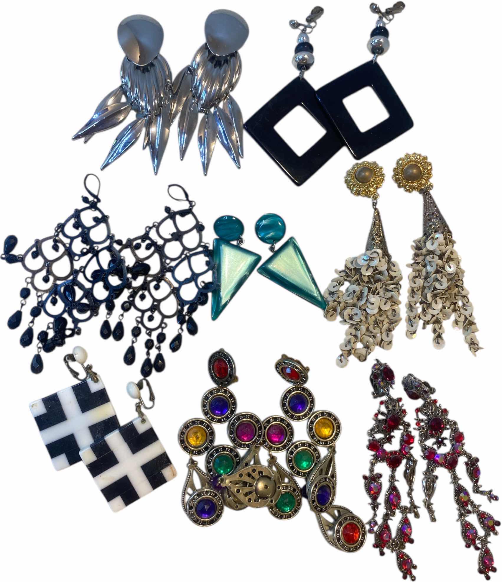 Photo 1 of 8 - CLIP ON EARRINGS FASHION JEWELRY