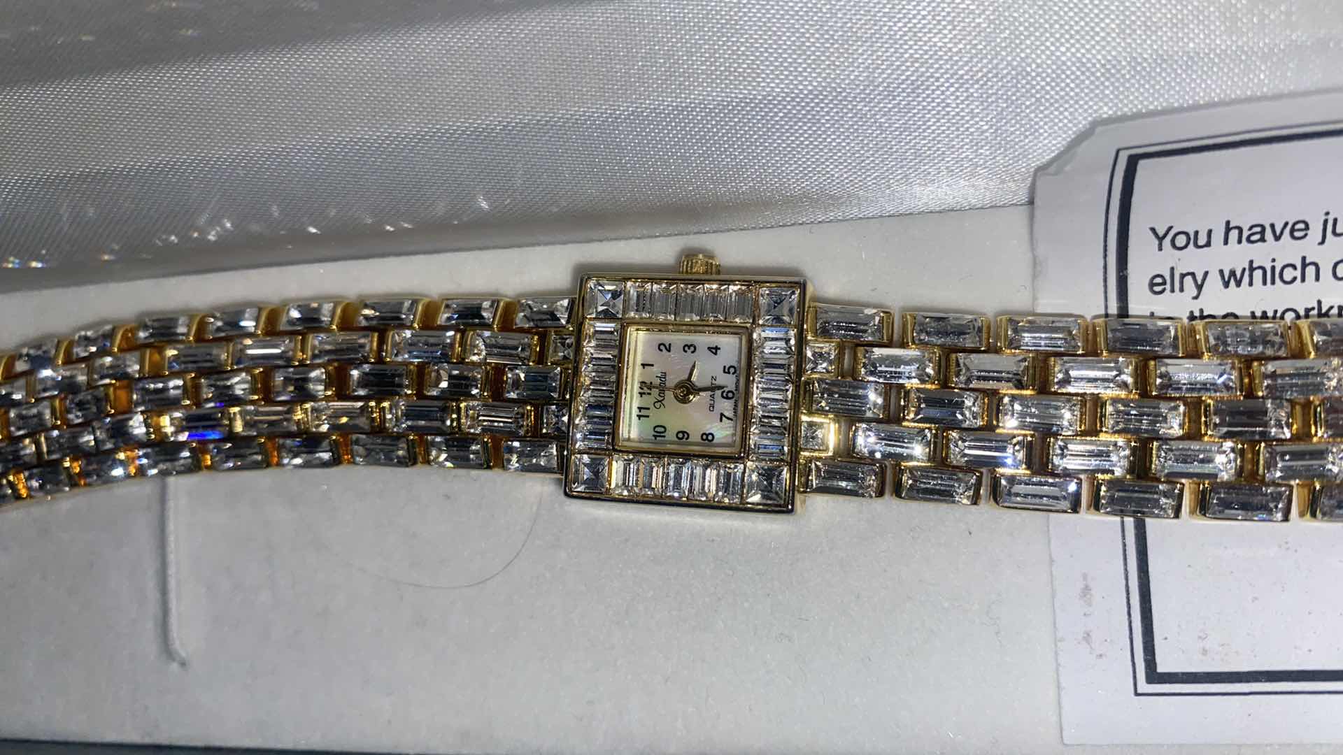 Photo 1 of SUZANNE SUMMERS BOXED WATCH & PEARL WATCH