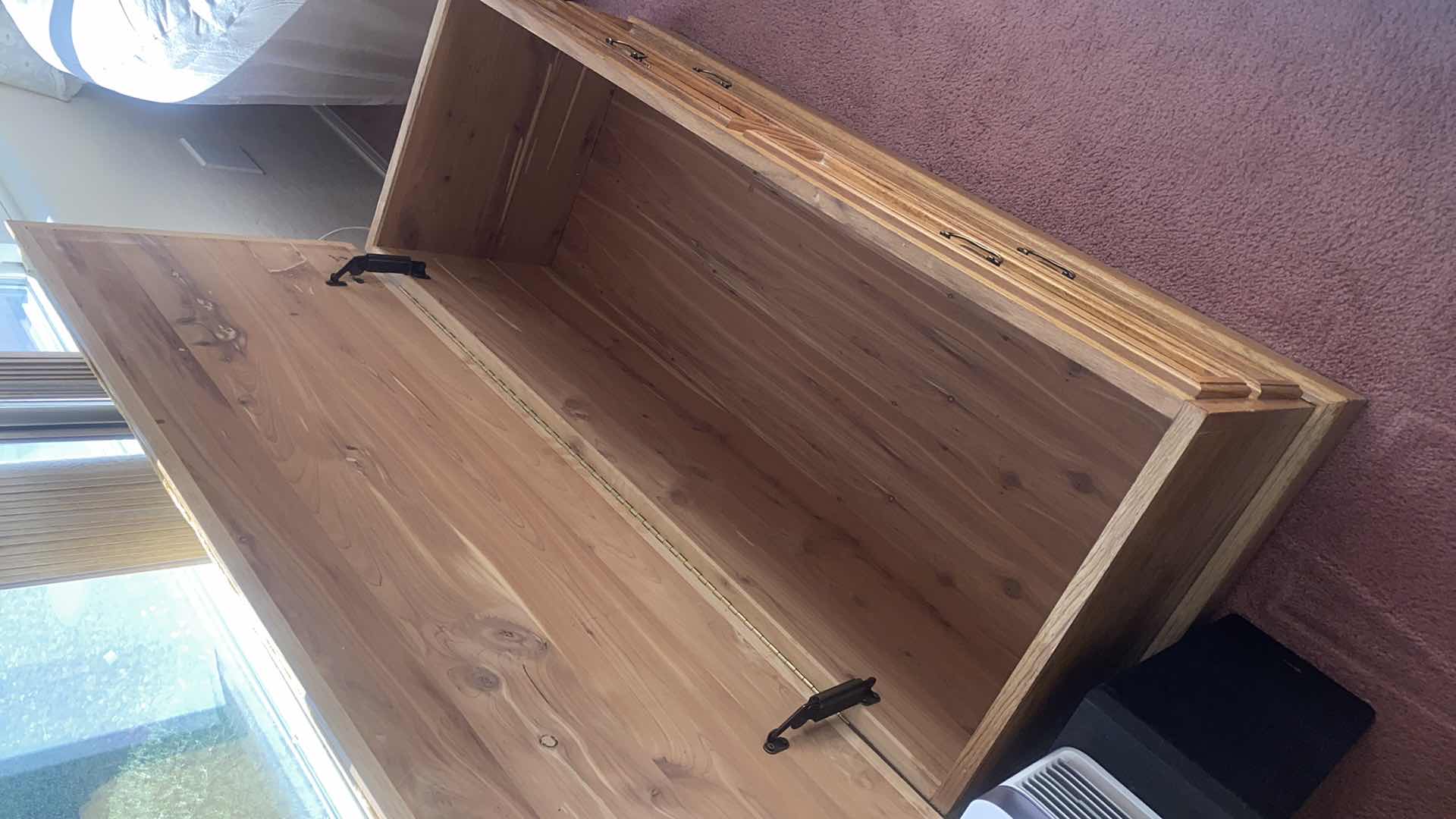 Photo 1 of OAK CEDAR CHEST 48“ x 18“ H 21”