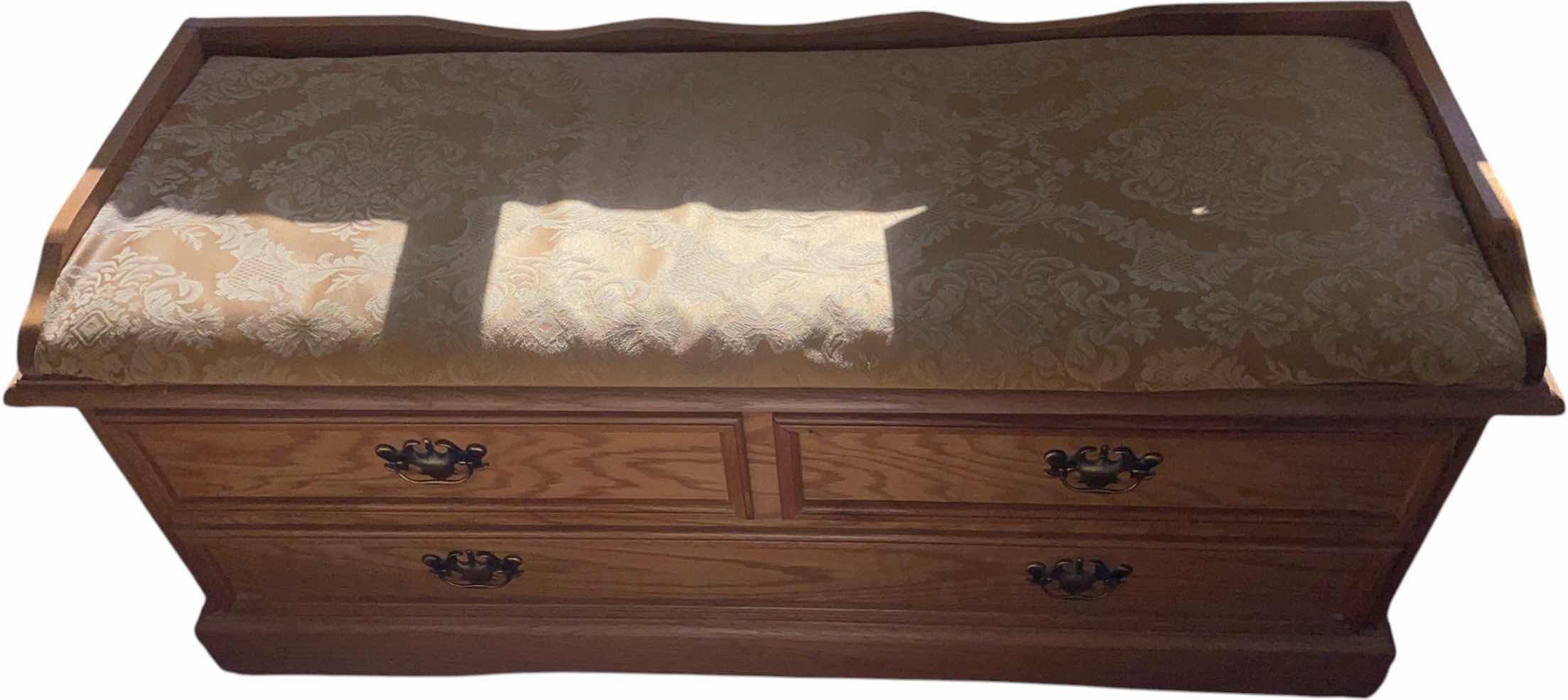 Photo 1 of OAK CEDAR CHEST 48“ x 18“ H 21”