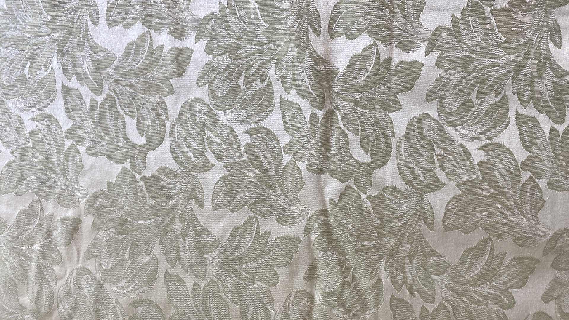 Photo 1 of QUEEN SIZE MINT GREEN DAMASK DUVET & 2 SHAMS