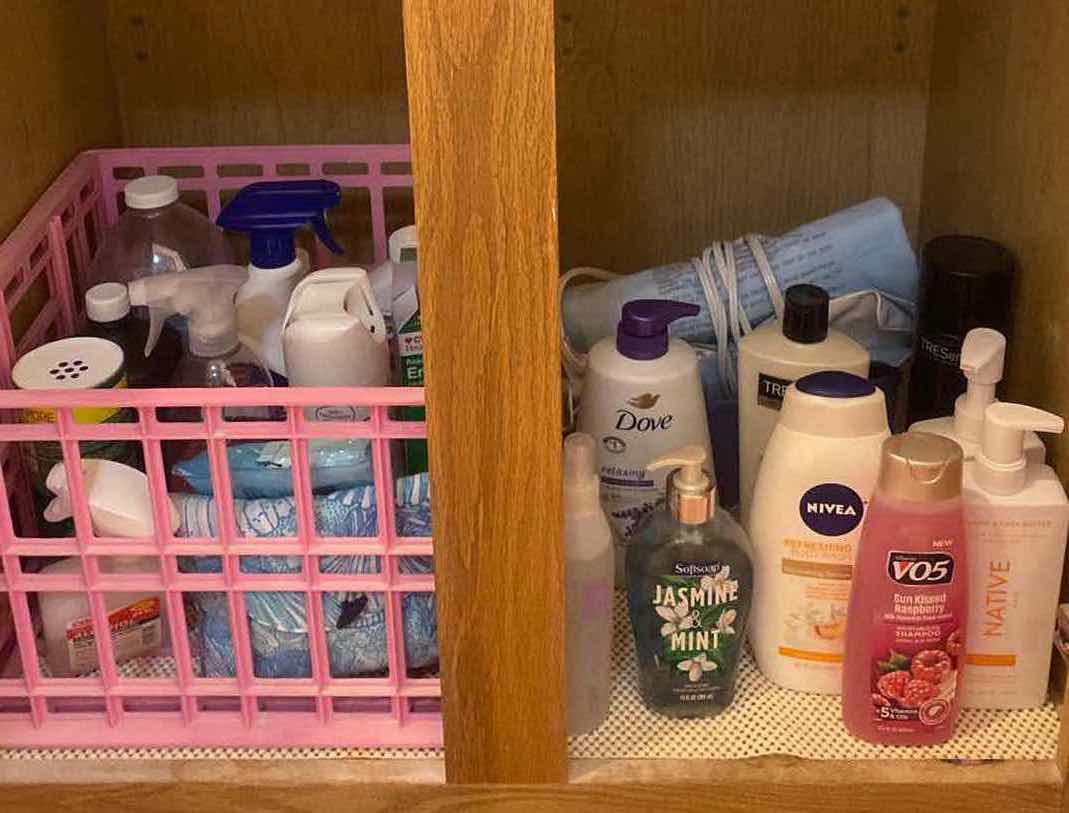 Photo 1 of CONTENTS IN CABINET - HEALTH, PERSONAL CARE & CLEANING