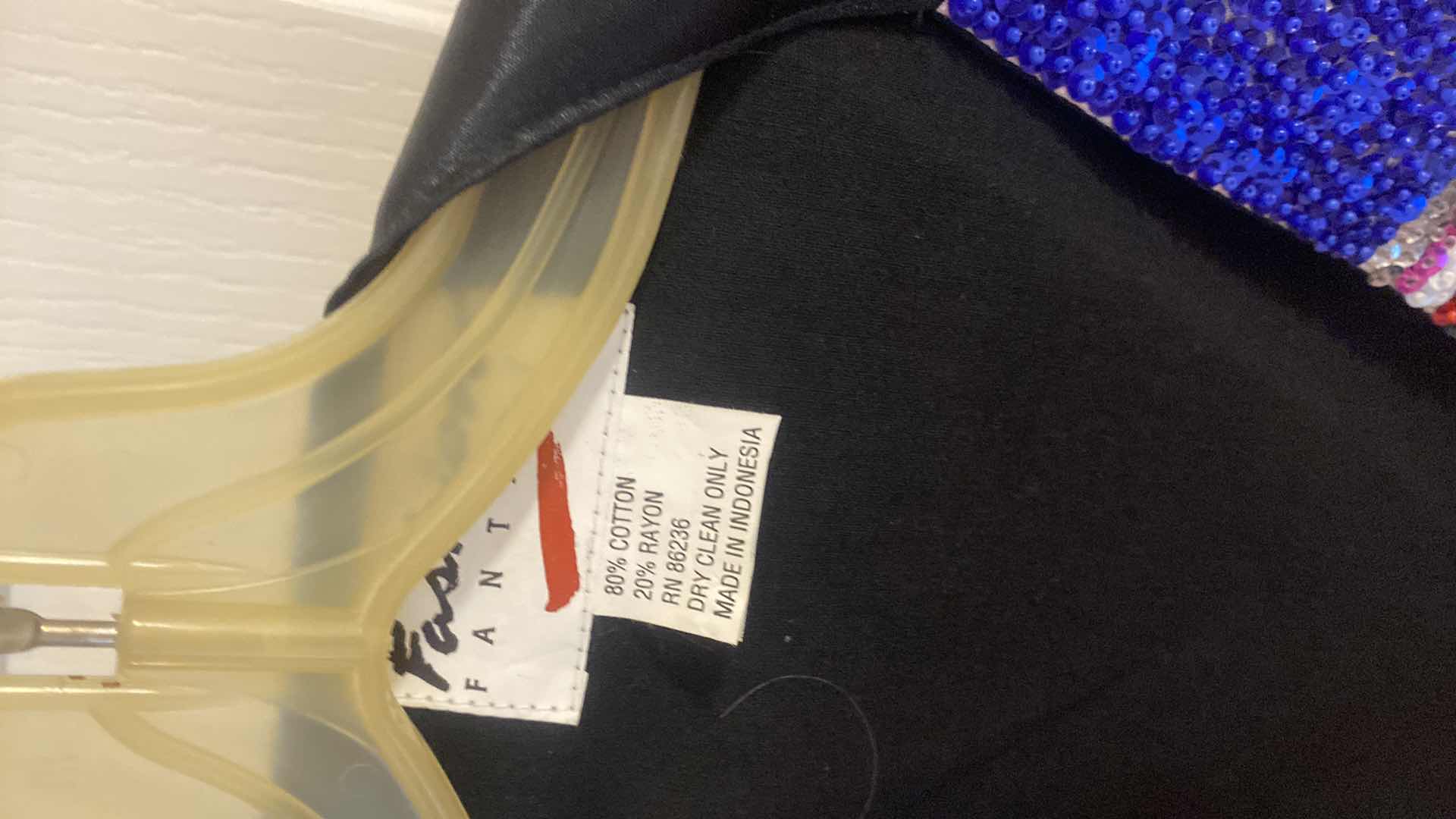 Photo 1 of WOMENS EST. SIZE 2XL TO 3XL SEQUIN VEST