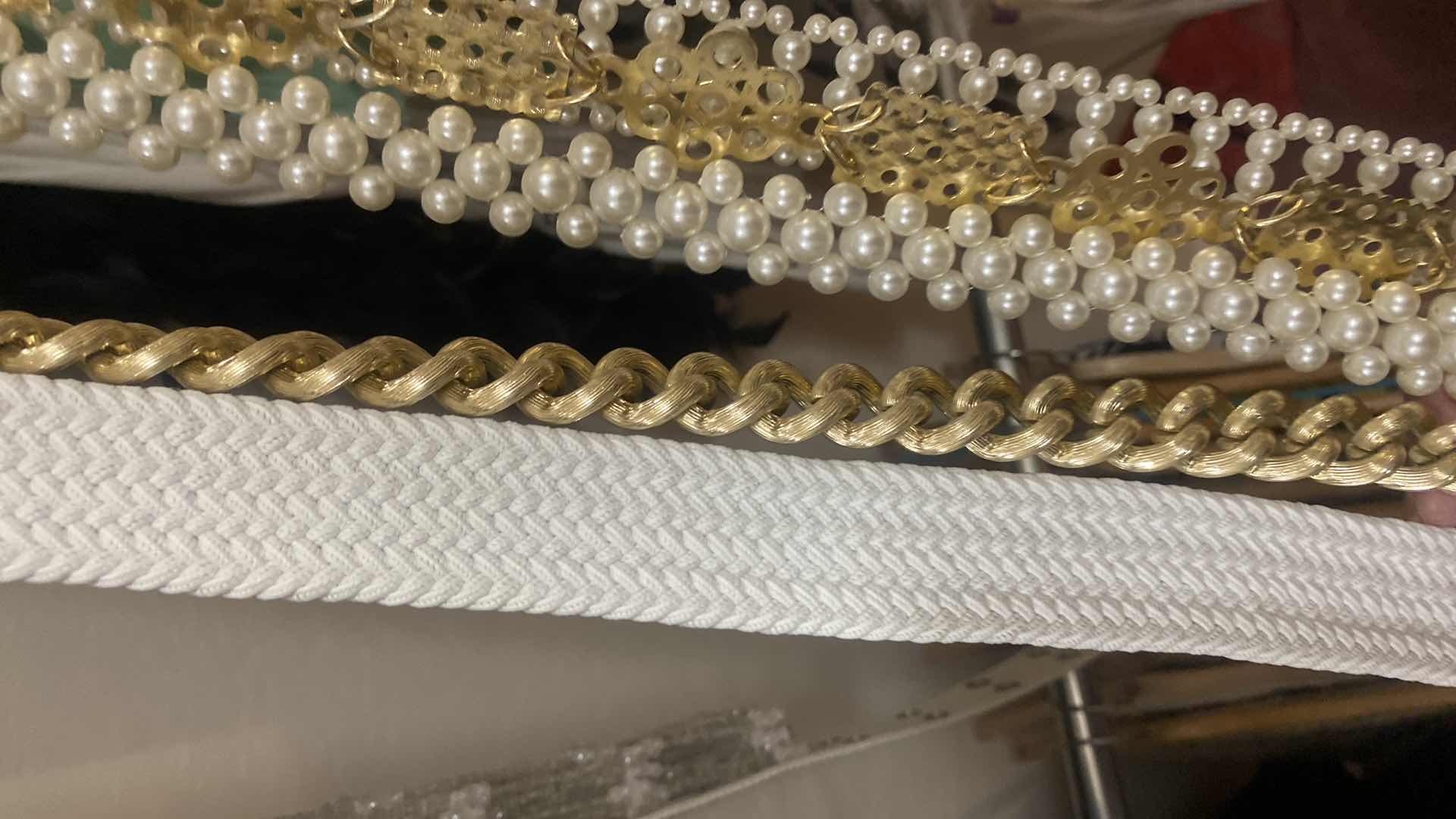 Photo 1 of 7 BELTS 2 BOAS & 4 SCARFS