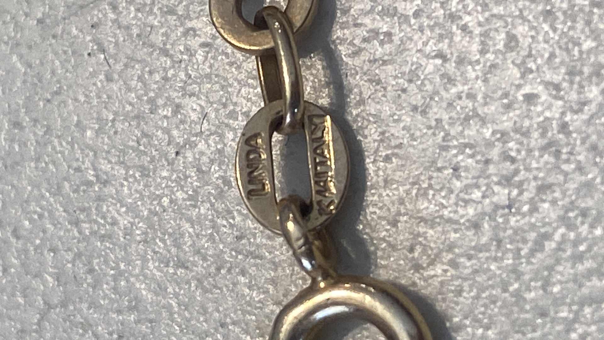 Photo 1 of 14K GOLD AVON PRESIDENTS AWARD HEART NECKLACE & CHILDS BRACELET WEIGHT 7.16g