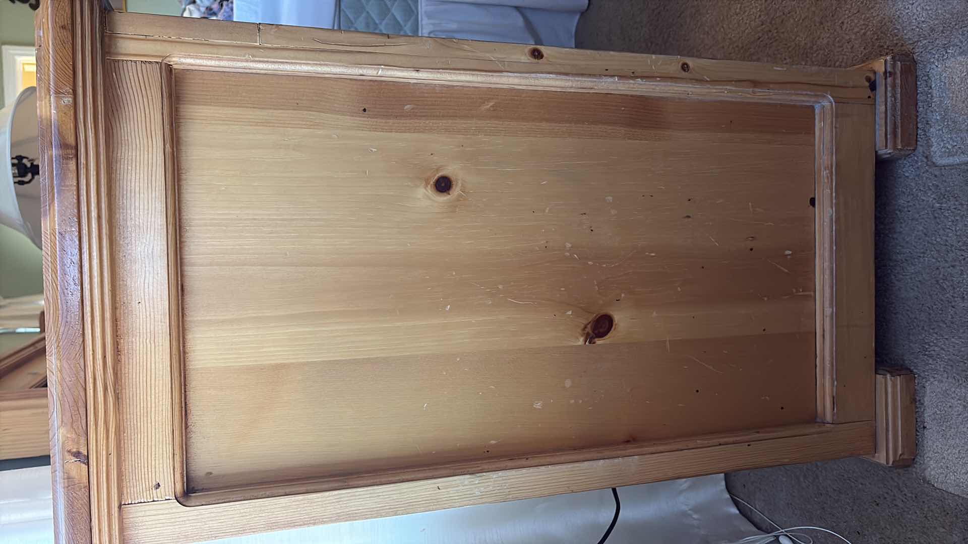 Photo 1 of (2) PCS KNOTTY PINE NIGHTSTAND 18”X34” H33”