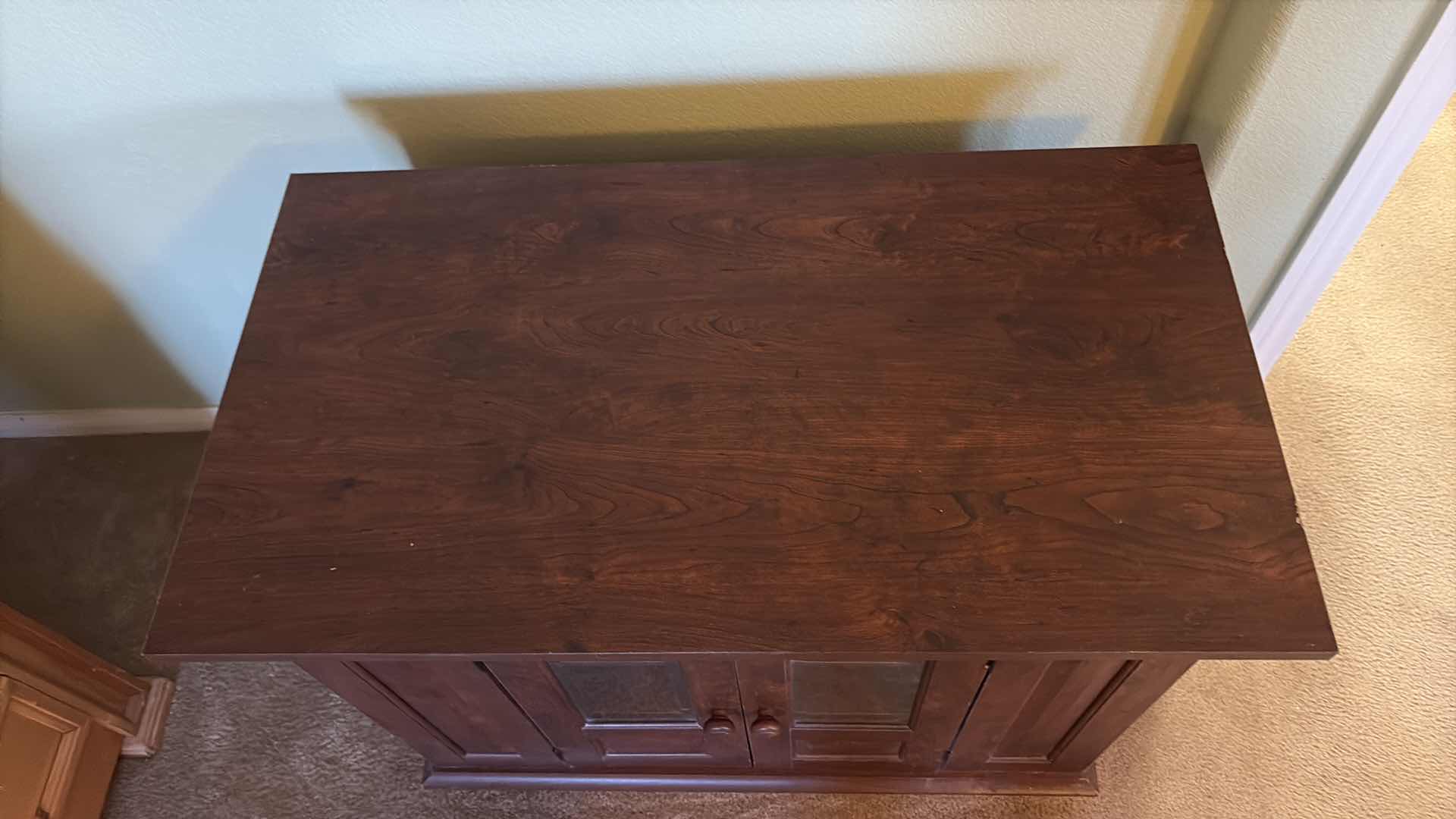Photo 1 of WOODEN TV STAND 21”X37 H29”