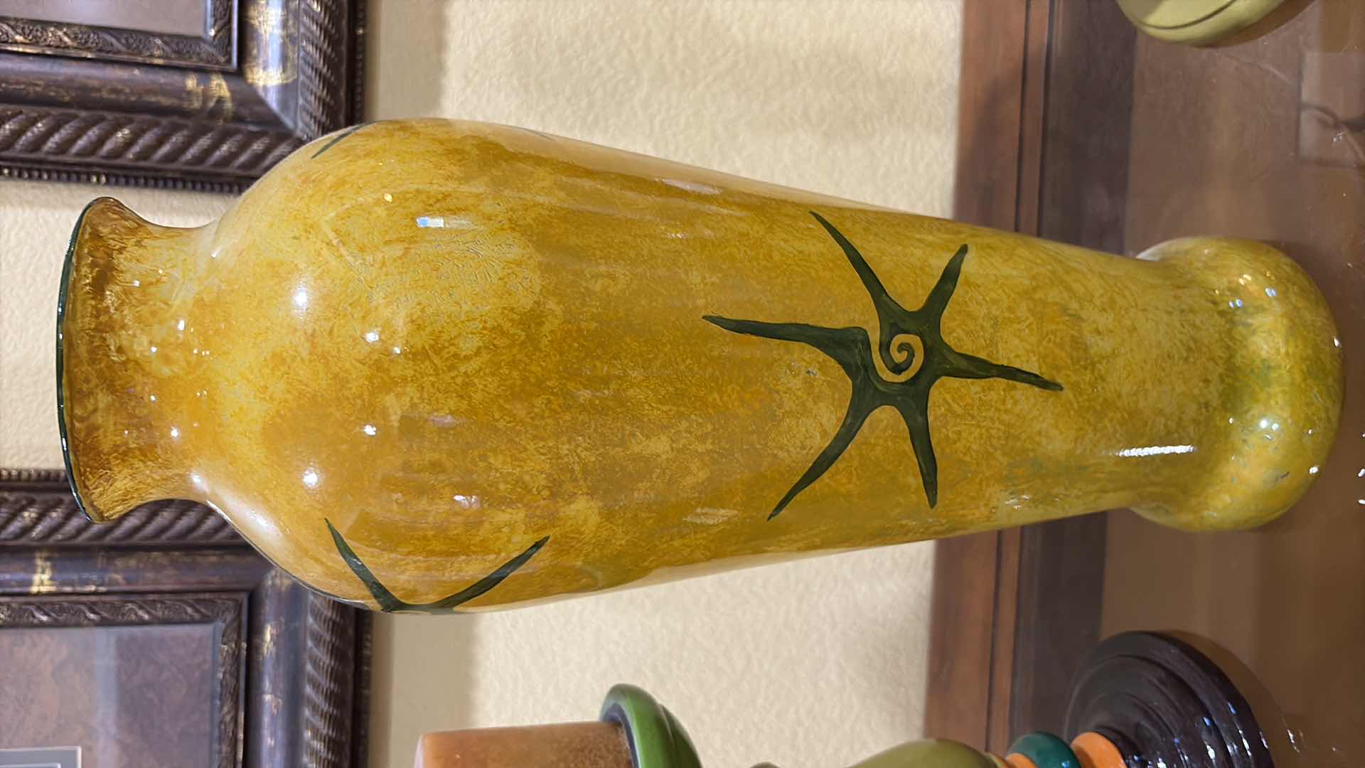 Photo 1 of (3)PCS DECORATIVE VASE, CANDLE HOLDERS