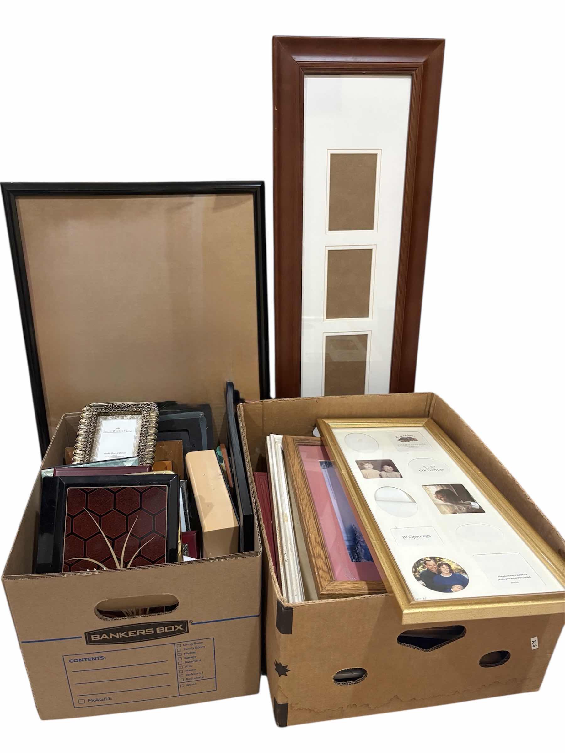 Photo 1 of CONTENTS OF 2 BOXES- FRAMES