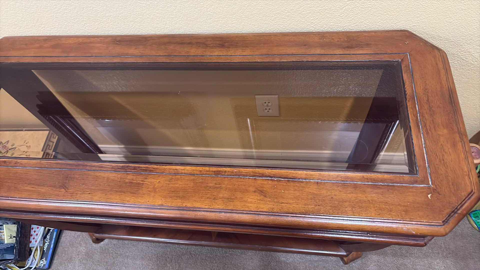 Photo 1 of WOODEN TABLE 50”X20”H30