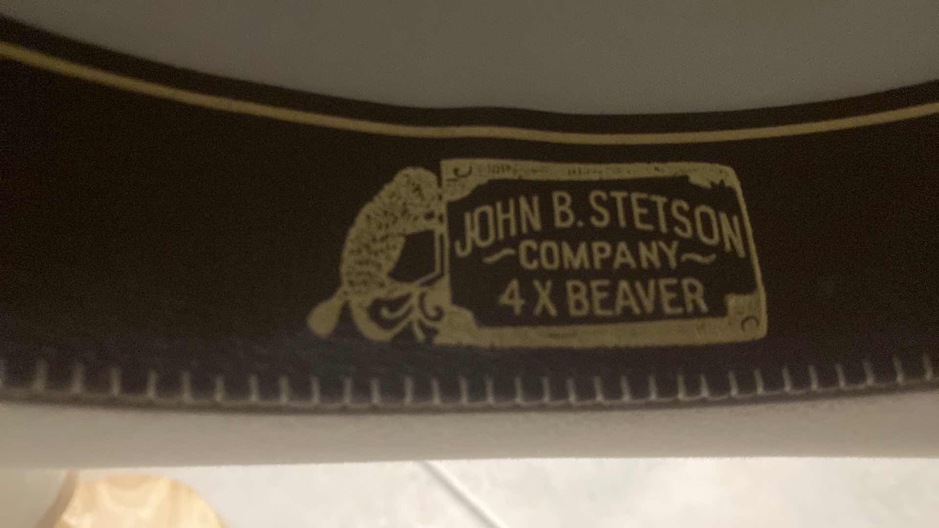 Photo 1 of XXXX STETSON 4X BEAVER HAT SIZE 7 1/2