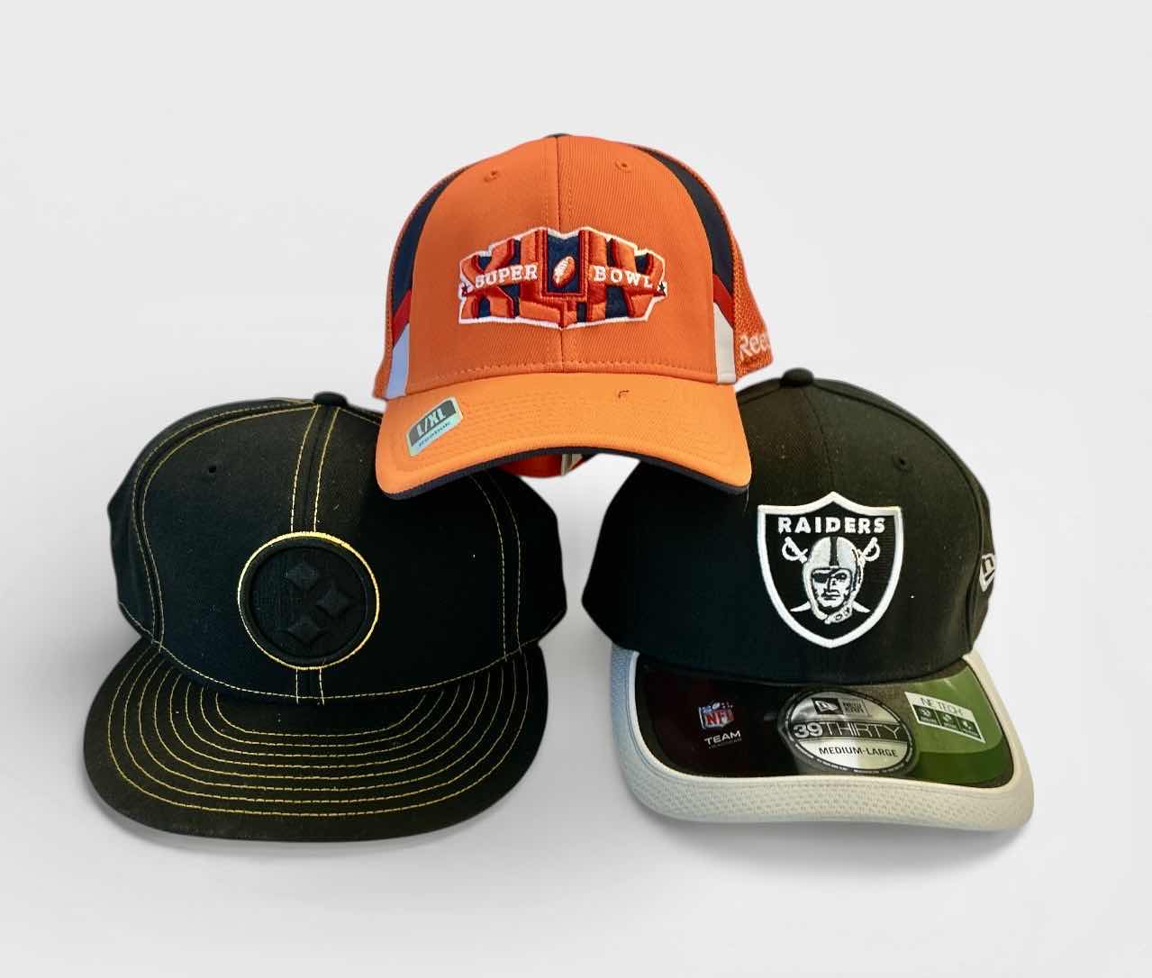 Photo 1 of 3 NEW FOOTBALL CAPS