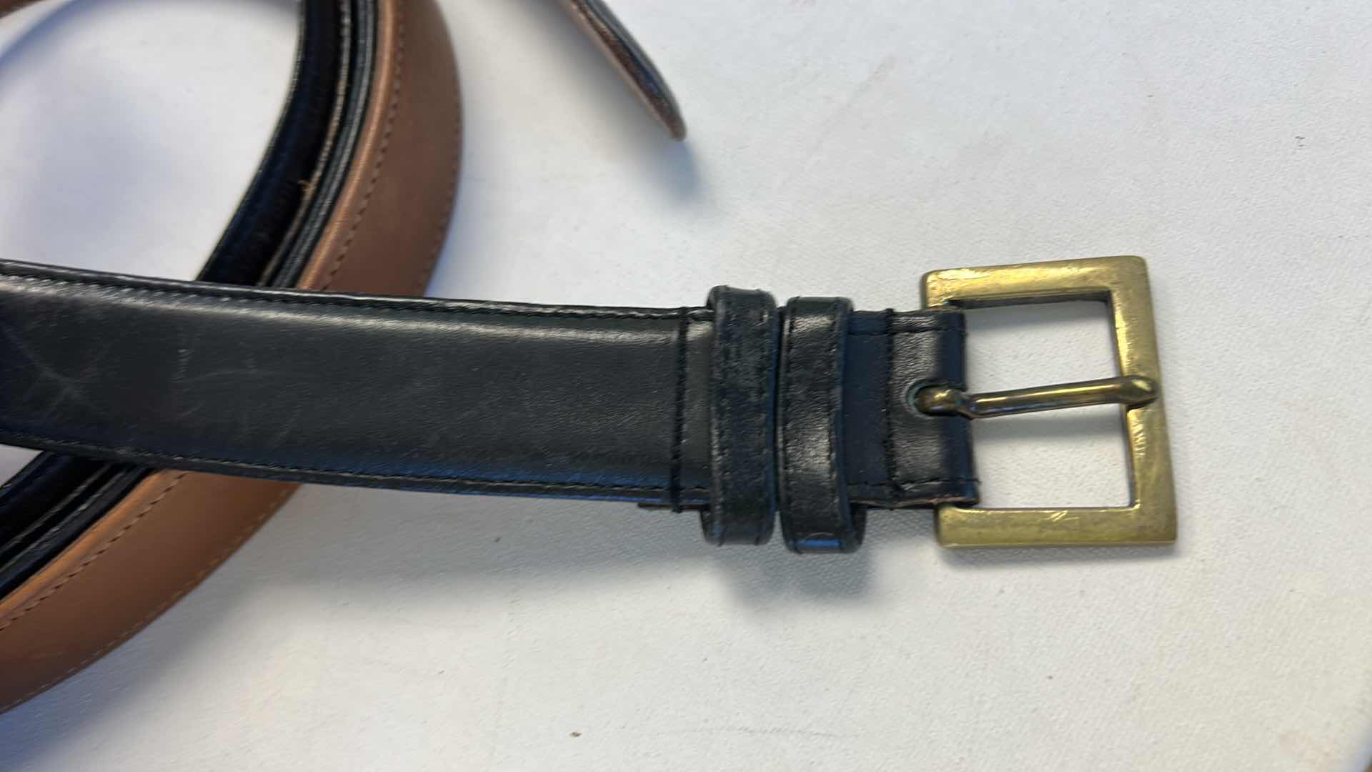 Photo 1 of 4 MENS LEATHER BELTS