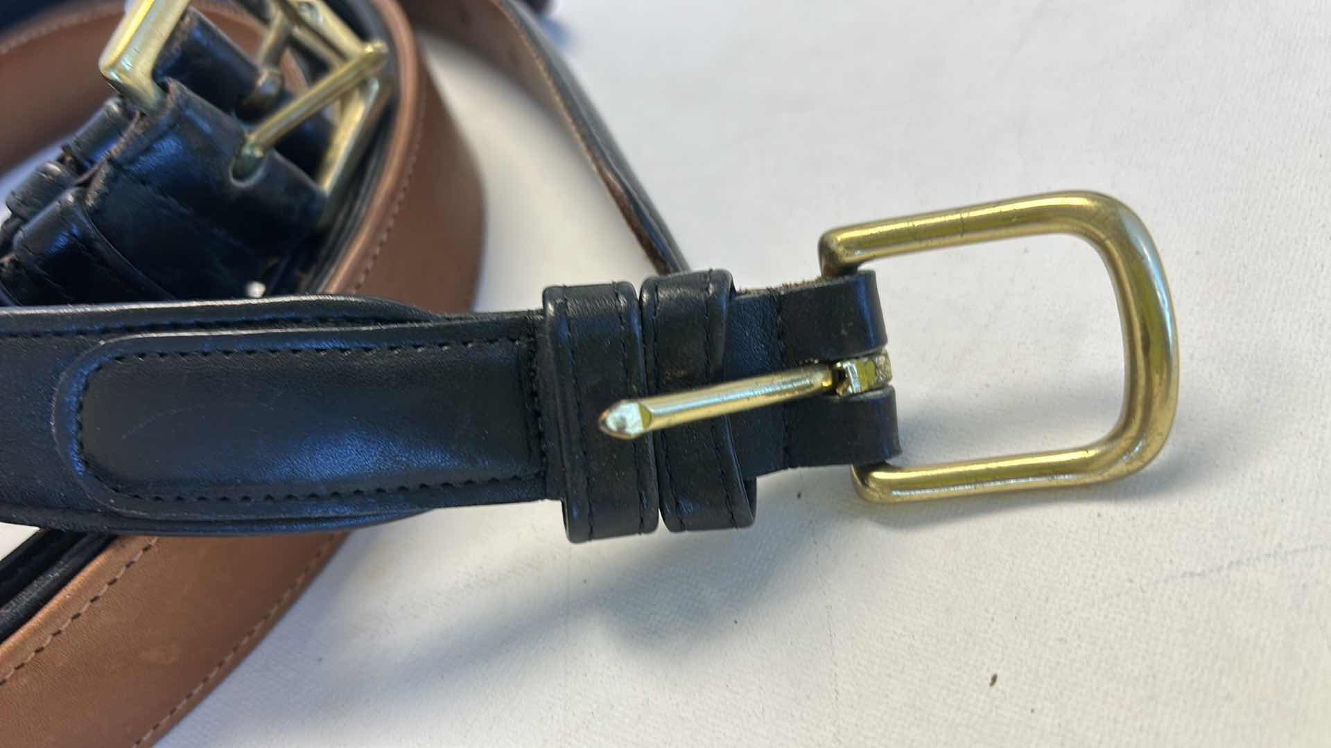 Photo 1 of 4 MENS LEATHER BELTS