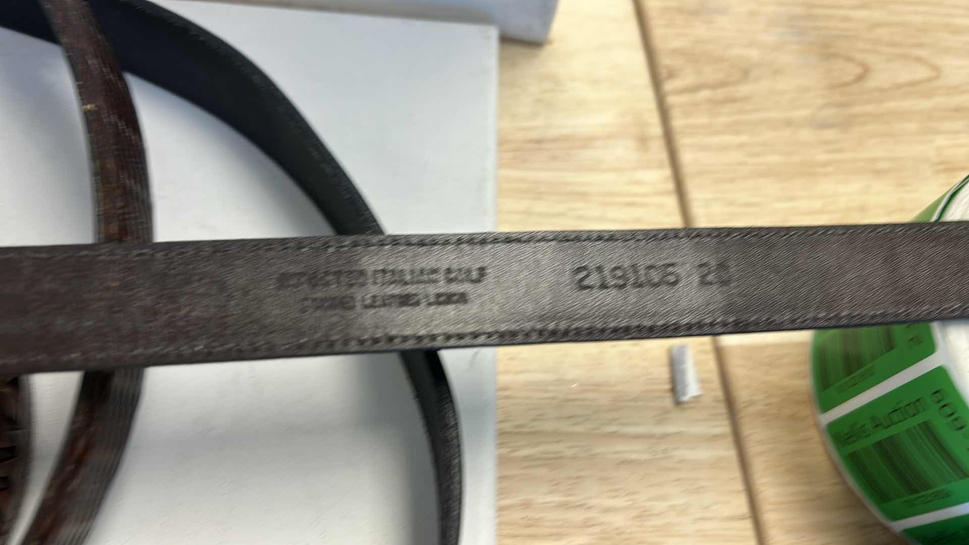 Photo 1 of 5 MENS LEATHER BELTS