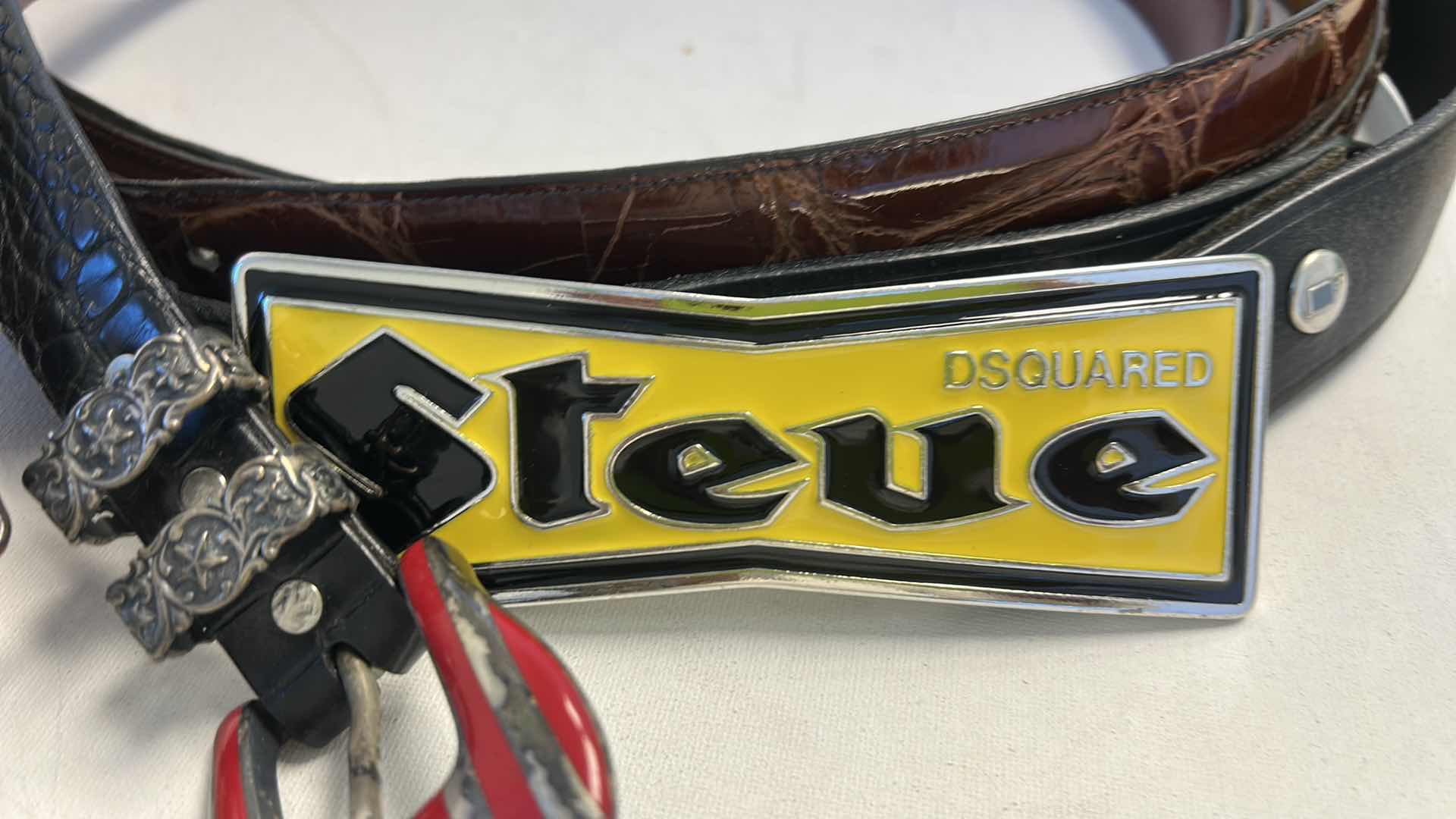 Photo 1 of 5 MENS LEATHER BELTS