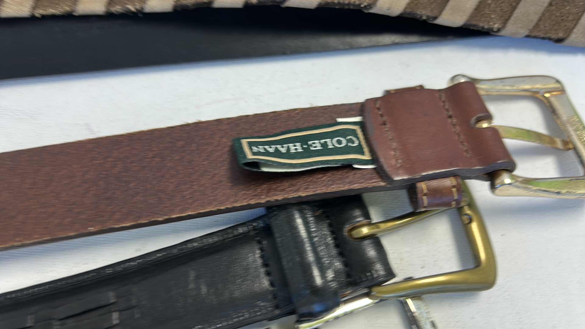 Photo 1 of 8 MENS LEATHER BELTS